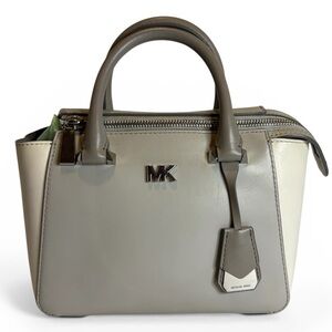 MICHAEL KORS Nolita Mini Color-Block Leather Satchel Bag